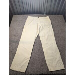 Vintage 1946 Sahara Twill Chino Pants Mens Size 40 Tan Casual Flat Front